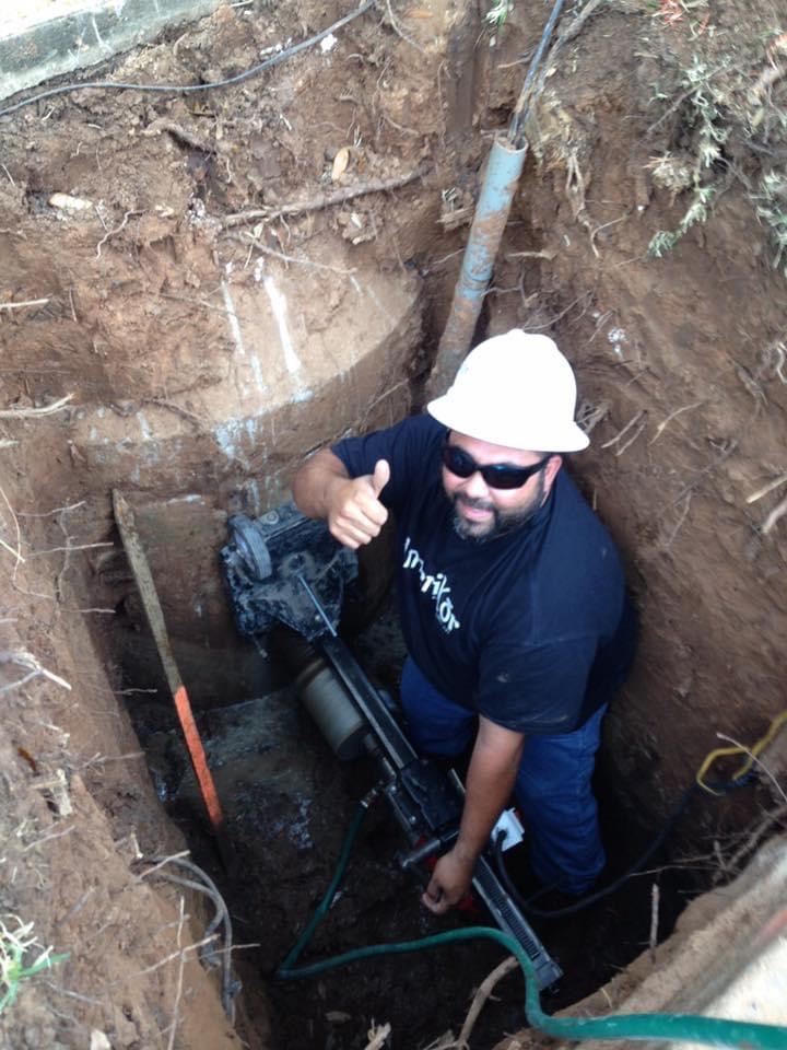 Coring work